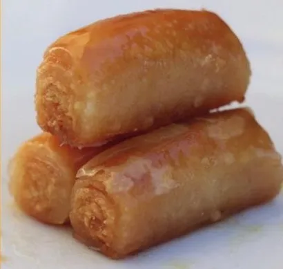 Cashew-Finger Baklava-Röllchen